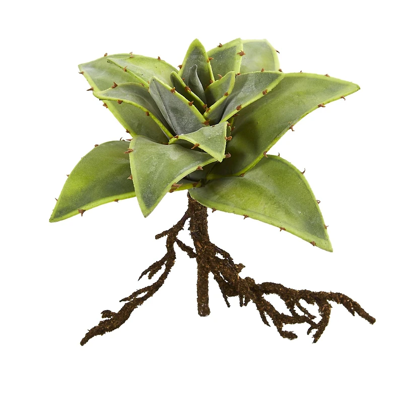 10" Succulent Artificial Plant with Roots, 3ct.