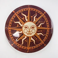 American Art Décor™ 15" Celestial Sun Dome Metal Sign