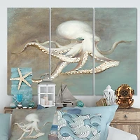 Designart - Octopus Treasures from the Sea