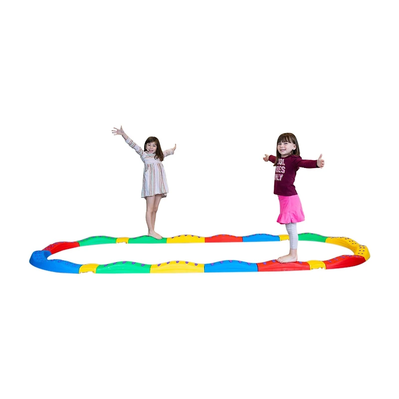 Bintiva Wavy Customizable Balance Beam Set