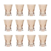Hello Honey® 10oz. Plum Faceted Drinking Glasses, 12ct.