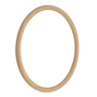 8" Beechwood Macramé Hoop by Loops & Threads®