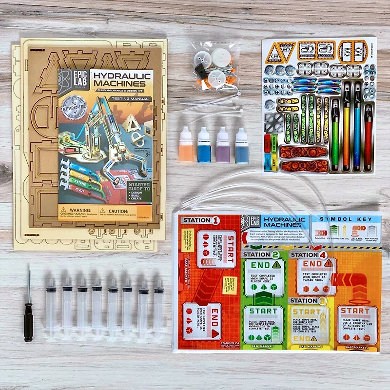 ArtSkills® Epic Lab Hydraulic Machines STEM Kit