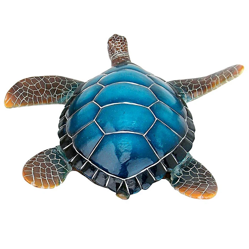 Design Toscano 14" Blue Sea Turtle Statue