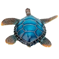 Design Toscano 14" Blue Sea Turtle Statue