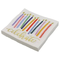 Celebrate Candles Beverage Napkins, 20ct. by Celebrate It™