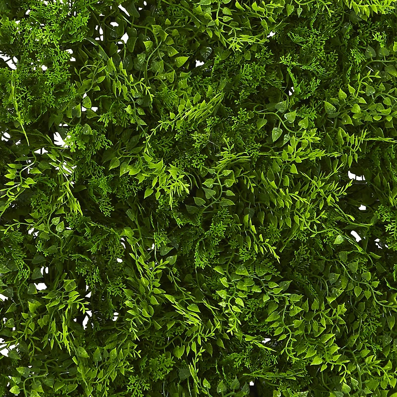 20" Lush Mediterranean Fern Wall Panel