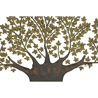 Brown Iron Traditional Wall Decor, 41" x 0" x 93"