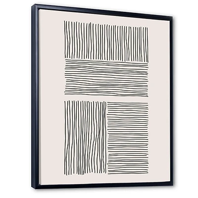 Designart - Minimal Geometric Lines And Squares IV