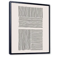 Designart - Minimal Geometric Lines And Squares IV