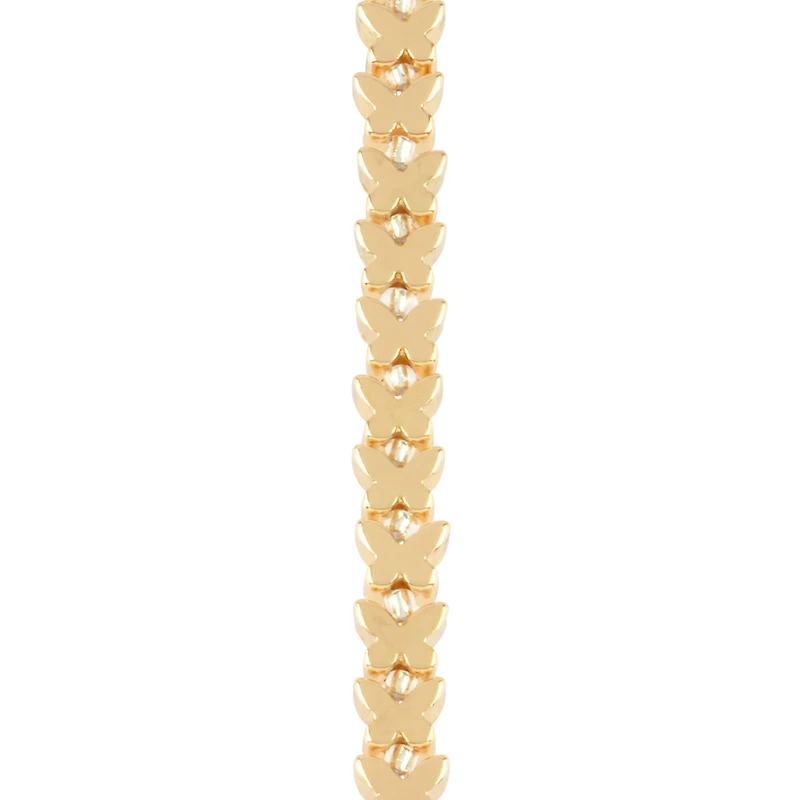 Gold Butterfly Beads, 6mm by Bead Landing™