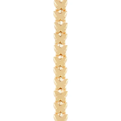 Gold Butterfly Beads, 6mm by Bead Landing™