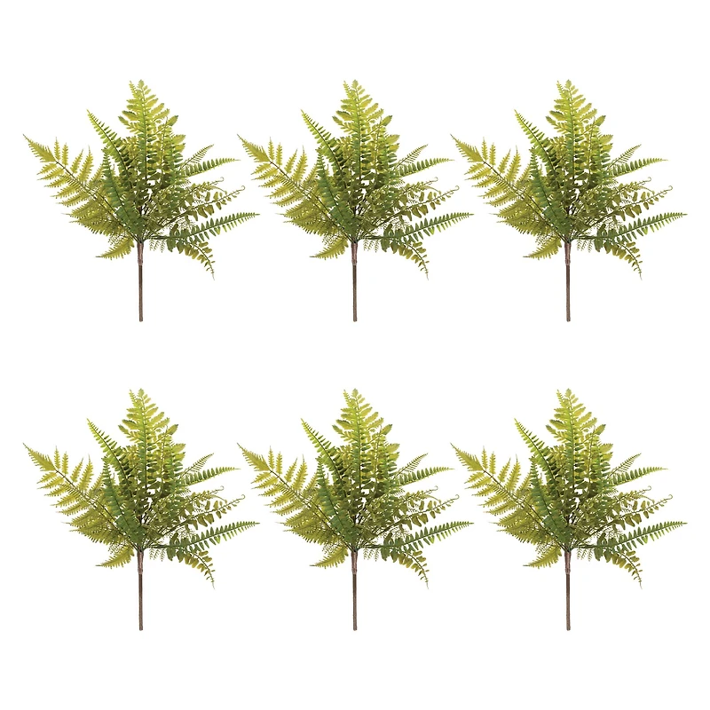16.5" Mixed Fern Foliage Sprays, 6ct.