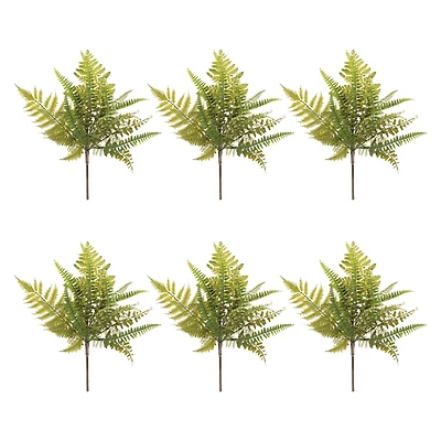 16.5" Mixed Fern Foliage Sprays, 6ct.