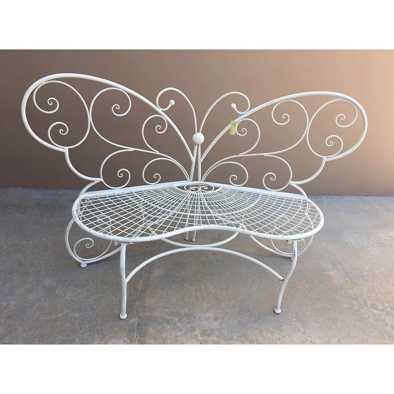 Butterfly Garden Bench 60.5" x 24.25" x 38.75