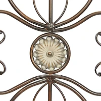 62" Brown Metal Rustic Wall Décor
