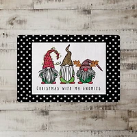Christmas is Coming Gnomes Floor Mat