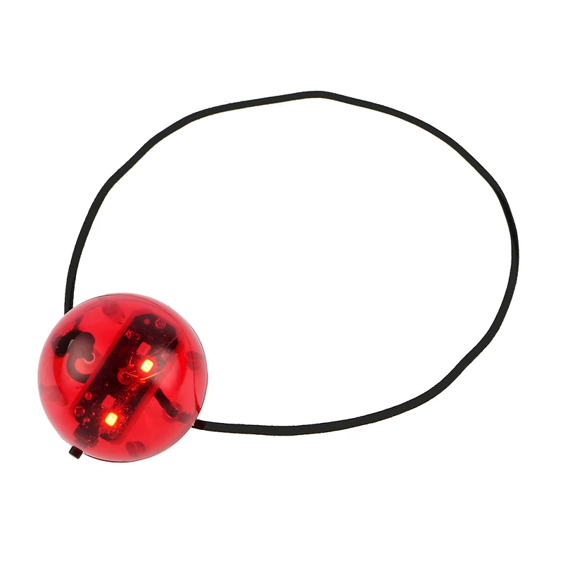 Red Light Up Reindeer Nose by Celebrate It™