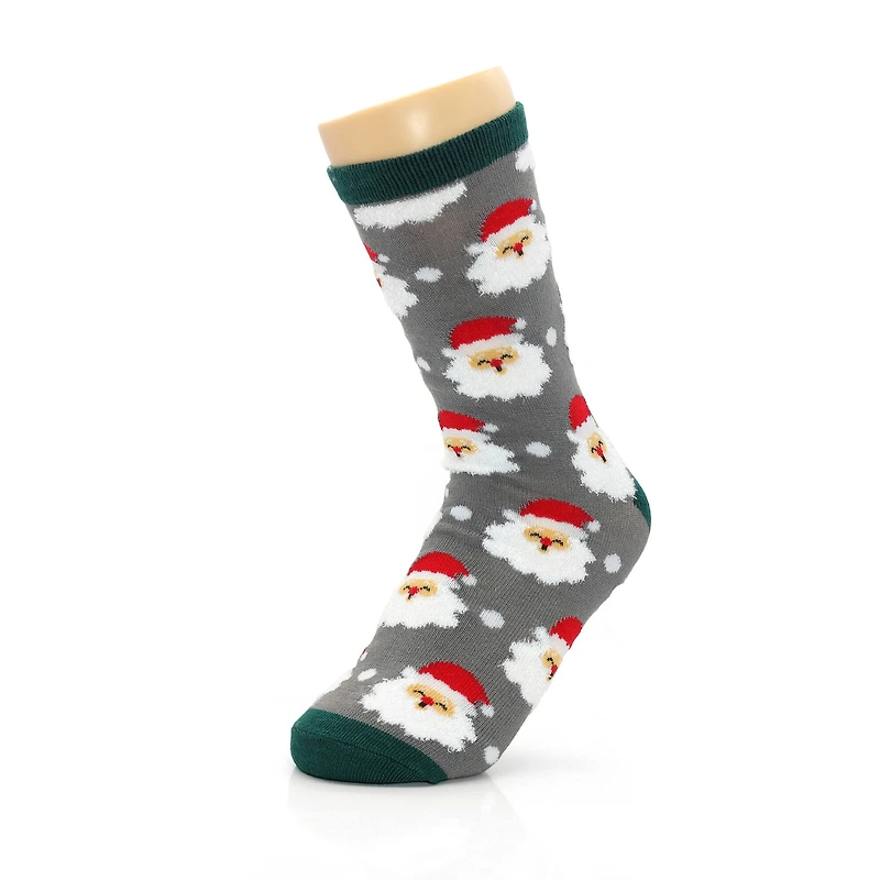 Santa Head Crew Socks by Celebrate It™