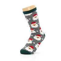 Santa Head Crew Socks by Celebrate It™
