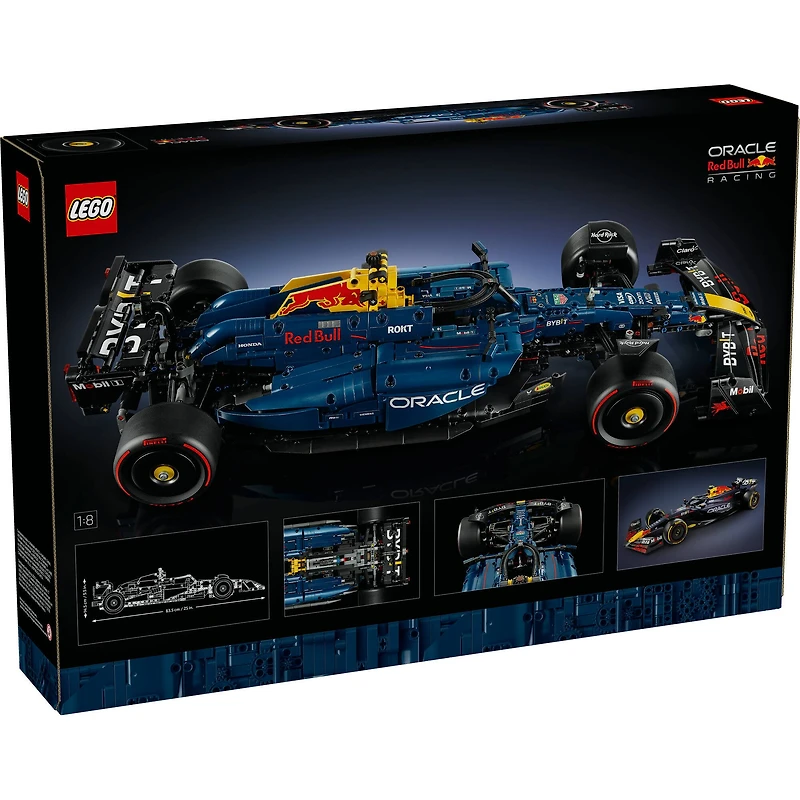LEGO® Technic™ Oracle Red Bull Racing RB20 F1 Car Model Kit for Adults 42206