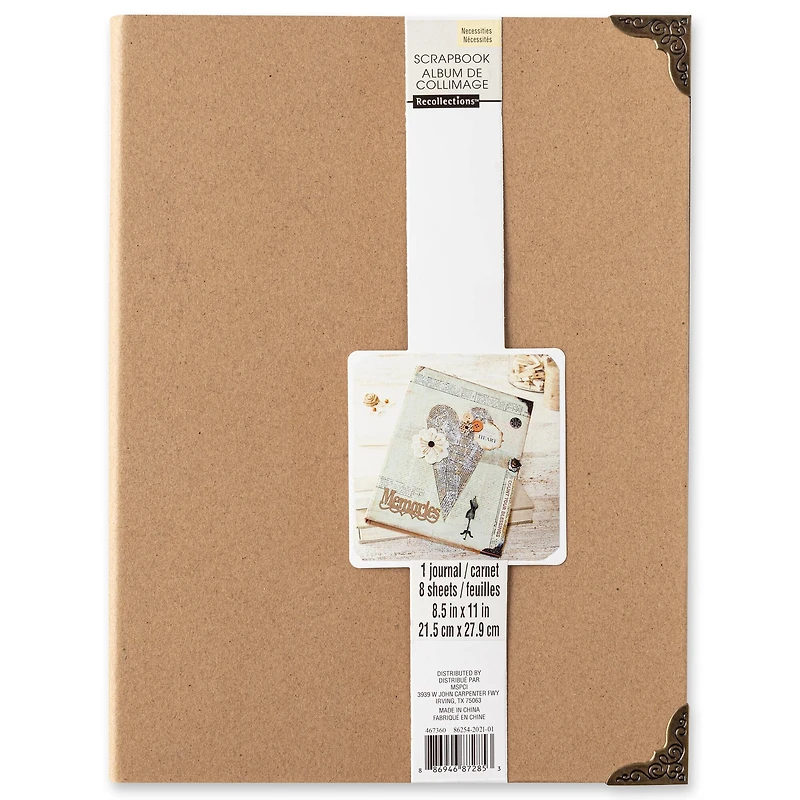 Kraft Journal Scrapbook Album by Recollections™