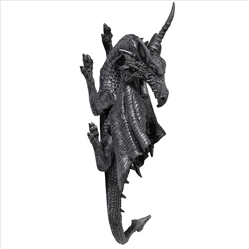 Design Toscano 13.5" Horned Dragon of Devonshire Wall Sculpture