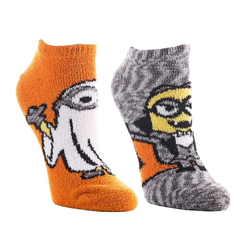 Minions™ 2 Pair Adult Ankle Sock Set