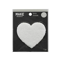 3" Chenille Heart Iron On Patch by Make Market®