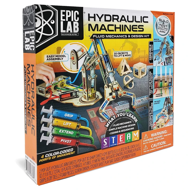 ArtSkills® Epic Lab Hydraulic Machines STEM Kit