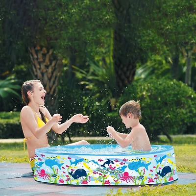 Pool Central® 47" Sealife Rigid Wall Above Ground Children's Swimming Pool