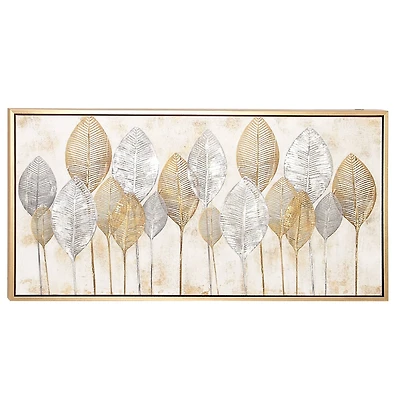 CosmoLiving by Cosmopolitan Brown Contemporary Canvas Wall Art