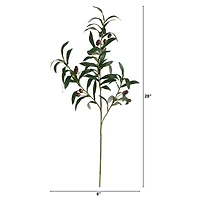 28" Olive Branch Stems, 3ct.