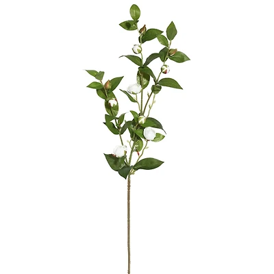 White Tea Rose Spray, 3ct.