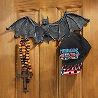 Design Toscano 19" Vampire Bat Sculptural Hooked Wall Hanger
