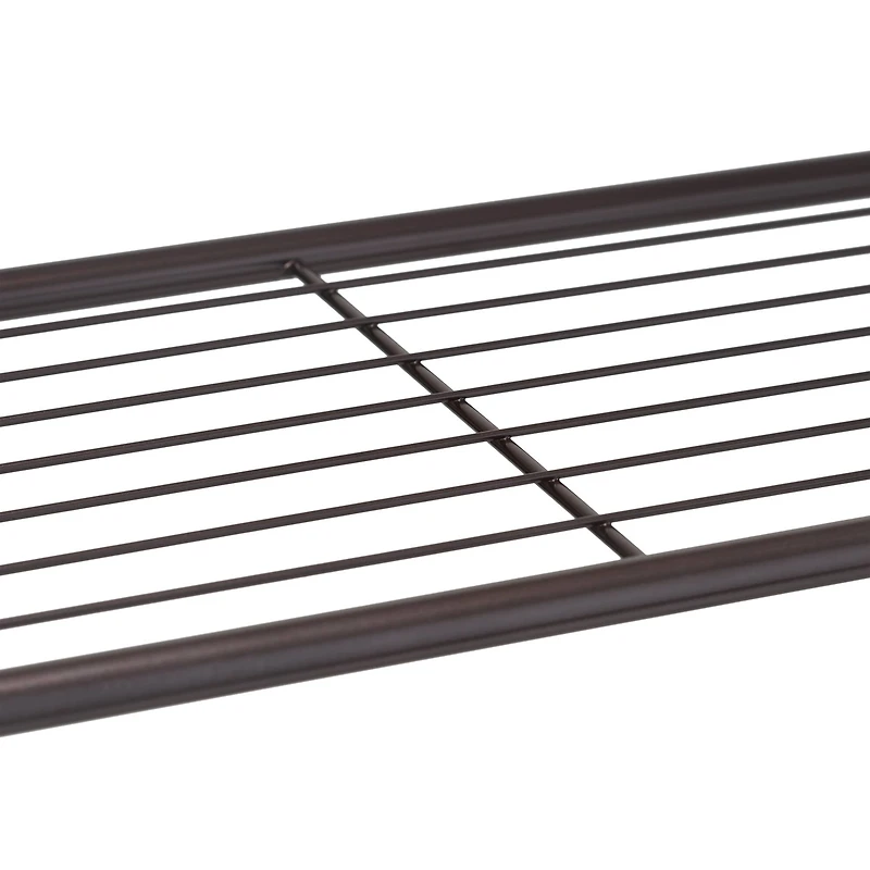 Organize It All Belgium Bronze 3-Tier Over the Toilet Space Saver