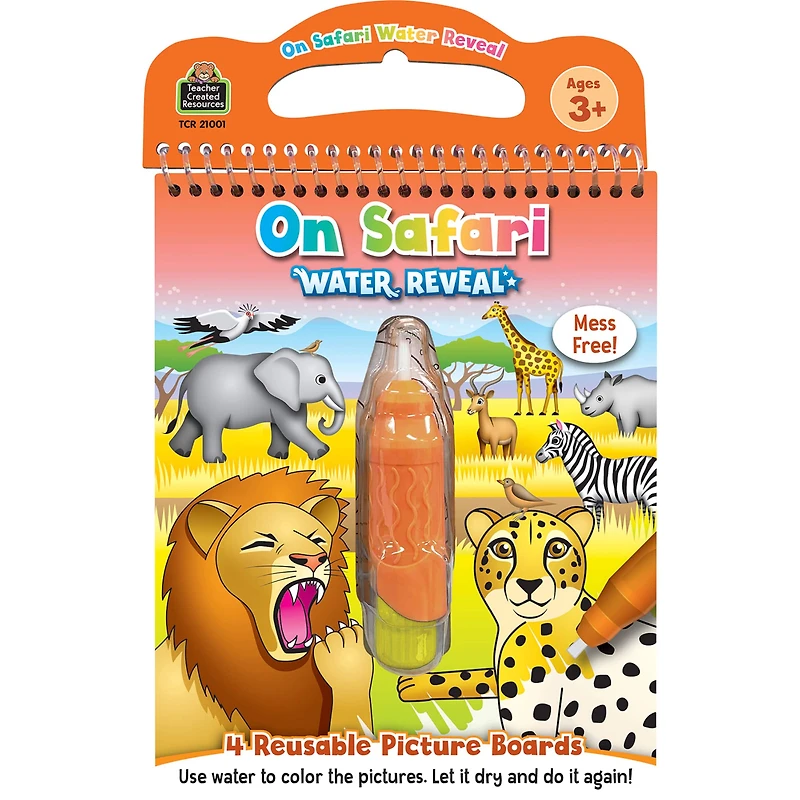 Teacher Created Resources On Safari Water Reveal Book Set, 6ct.