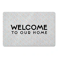 Welcome Quatre Floor Mat