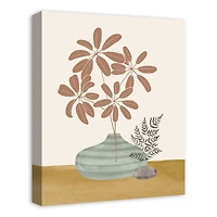 Warm Schefflera Vace 16" x 20" Canvas Wall Art