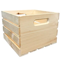 9.25" x 12.5" x 12.5" Pinewood Crate by Make Market®