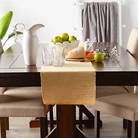 DII® 72" Chambray Ribbed Cotton Table Runner
