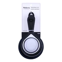 Navy Silicone Measuring Cup Set by Makery®