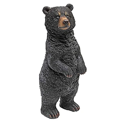 Design Toscano 10" Standing Black Bear Statue