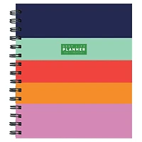 Striped Daily Monthly Luxe Planner