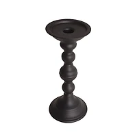 9.45" Black Metal Candle Holder by Ashland®