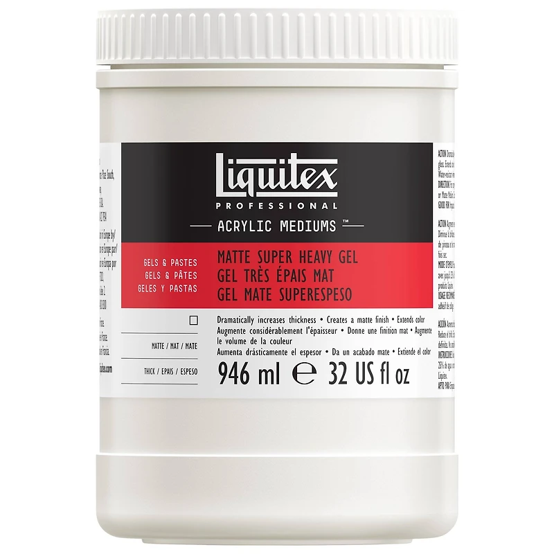 Liquitex® Matte Super Heavy Gel Medium