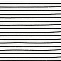White & Black Stripes Cotton Fabric Mini Bolt by Loops & Threads®