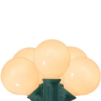 20ct. Cream Globe Outdoor Patio String Lights