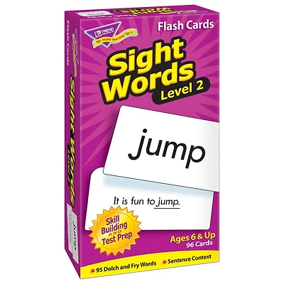 Trend Enterprises® Sight Words Level 2 Skill Drill Flash Cards