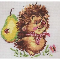 Alisa Hedgehog Cross Stitch Kit